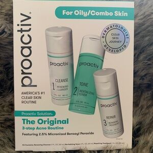 Proactive 3 step acne routine